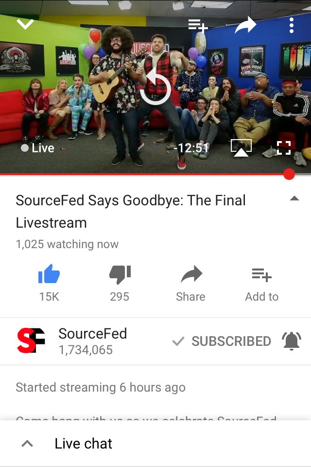 Super_M0NK3Y_24's tweet photo. What a way to go Thanks for everything ,thanks for the memories you shall be missed #RIPSourcefed #GoodbyeSourcefed https://t.co/YbALuZr7qf