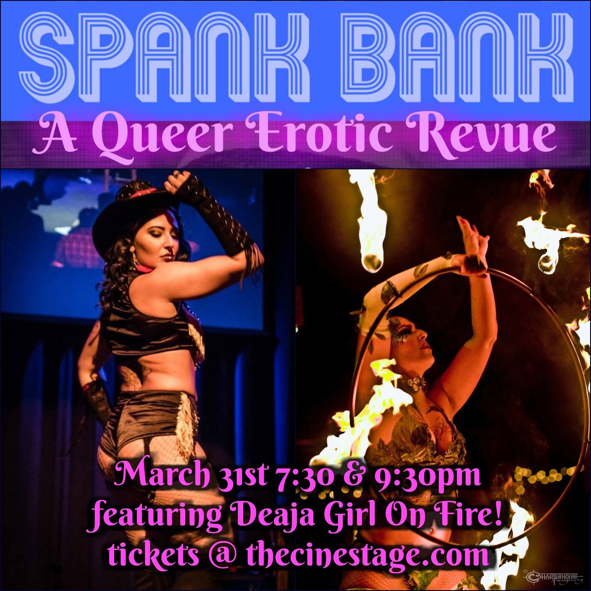 TeamWonderDave's tweet photo. Deaja Girl on Fire is coming to @SpankBankSF in March 31st @TheCinestage get your tickets now https://t.co/pVe9P9Dy0G https://t.co/EPRji6KTaM