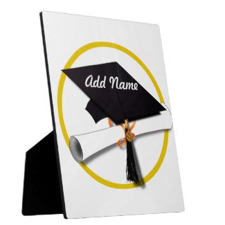 gravityx9's tweet image. Add Text to this  #Graduation Cap with Diploma  Plaque by #Just4Grad #GraduationPlaque #Zazzle #Gravityx9  -   zazzle.com/z/3cjxd