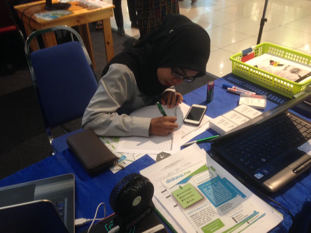 diskava_me's tweet photo. Antara mereka yang hadir dan berdaftar dengan kami. Jadi tunggu apa lagi? Marilah ke booth kami sekarang! https://t.co/9BHccTBBrF