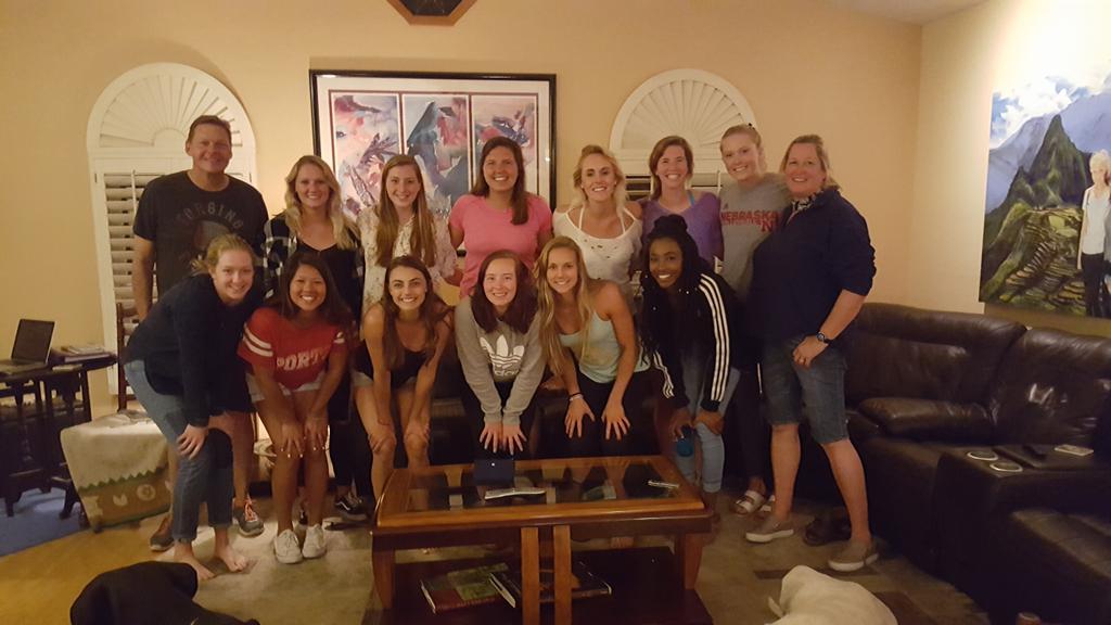 Thankful for the Stivrins family who gave our Husker family a warm welcome to AZ!!😊🌽