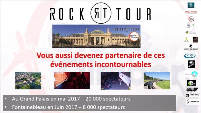jerome_chaput's tweet photo. Devenez partenaire des plus grands événements escalade de France avec @GlobeClimber 
Rdv au @GrandPalaisRmn  en mai puis à @VilledeFbleau https://t.co/97mBhYH8ud