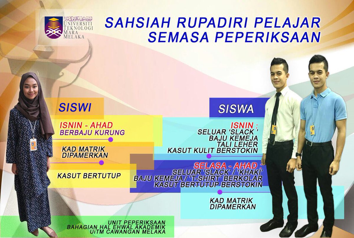 MPPUiTMKAG's tweet photo. Pelan lantai DTS, DS dan DB sepanjang peperiksaan serta tatacara pemakaian pelajar semasa peperiksaan. https://t.co/ZTHadDme2j