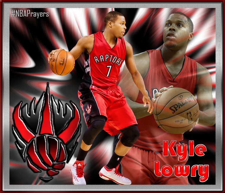 Pray for Kyle Lowry ( enjoy a happy birthday and get well soon  
