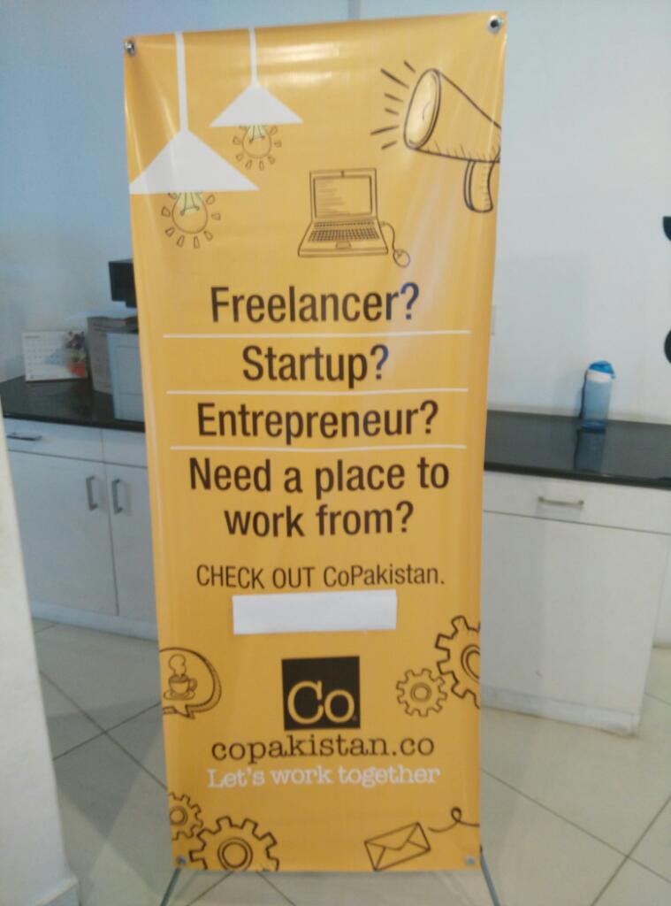 nwsabir's tweet photo. Our food sponsors for Day 2, @CoPakistan at @TheNestiO @SWKarachi #SWkhi17 #StartupWeekend #TheNestio https://t.co/egg9Hn6fkW