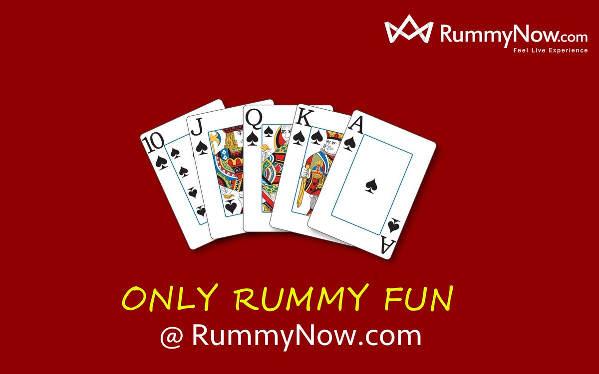 itsrummynow's tweet photo. Enjoy #Rummy Fun

#rummynow #onlinerummy #rummyonline #13cards #poolrummy #pointsrummy #dealsrummy #cardgames #playingcards https://t.co/mPcP0qtuu7