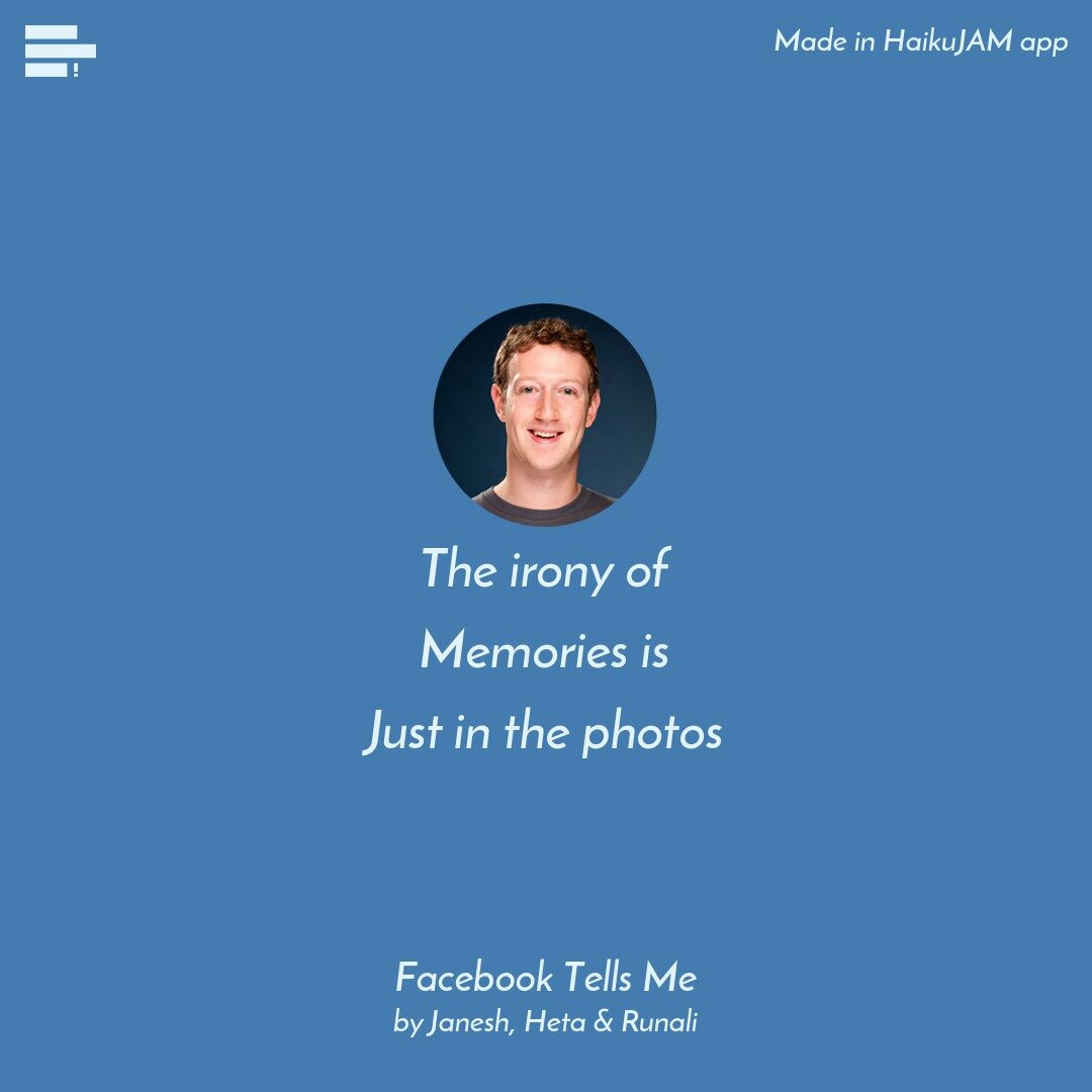 runali_mehta's tweet photo. Behold the News Feed.

Janesh, Heta, @runali_mehta in @haikujam https://t.co/2mHSXMyxMJ