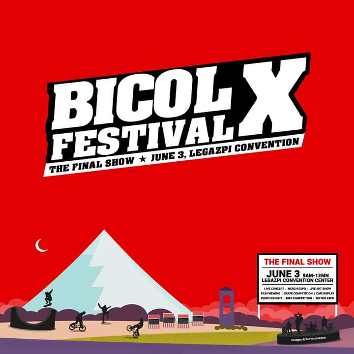helenhardcoreph's tweet photo. The Bicol X Festival: The Final Show has been resched to June 3, 2017. For more infos visit https://t.co/gPJJH7uRZY https://t.co/q3j0HPYuTn