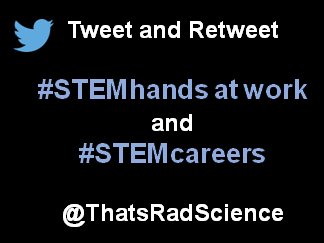 ThatsRADScience's tweet photo. Help us to promote careers in STEM by using #STEMhands ! https://t.co/AiOpsXdosn