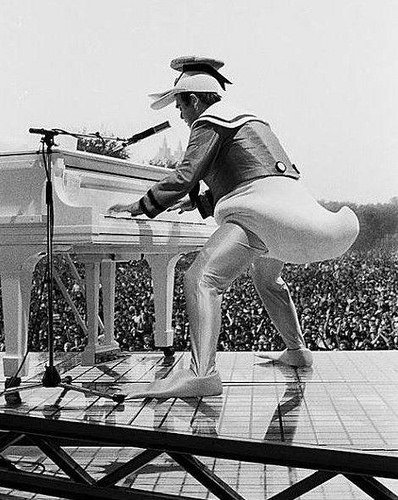 Happy birthday Elton John 
70 years old and still rocking 