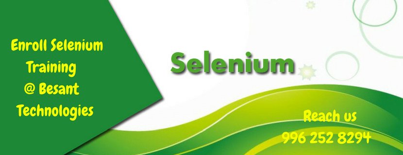 pooja23kumar05's tweet image. #selenium #seleniumtraininginchennai
“Selenium is the most powerful Open Source Automation tool” 
goo.gl/Fy1Jtf