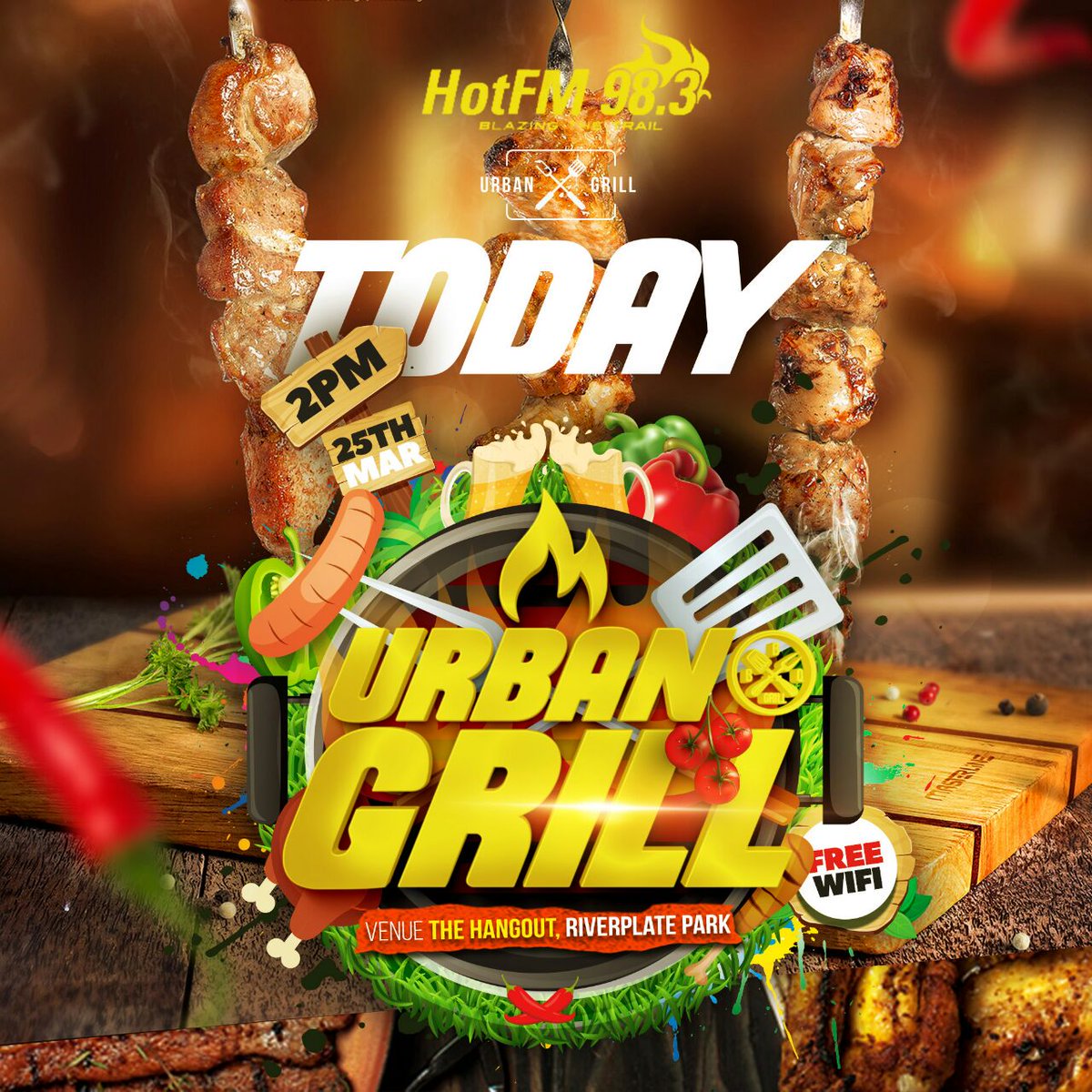 HOTFM_ABUJA's tweet photo. #Np #ShapeOfYou @edsheeran on the #SaturdayMorningTakeOverShow  wiv @faithelicious #SMTOSWithFaithelicious #UrbanGrill #Today https://t.co/gQO8EXnQ8B