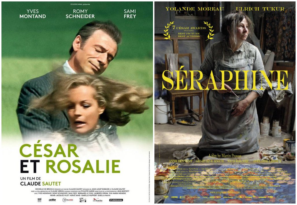 Bugün #CésarEtRosalie 14.30, 19:15 ve #Séraphine 16.45'te İstanbul Fransız Kültür Merkezi'nde! Kayıt için: bit.ly/2m7DANP