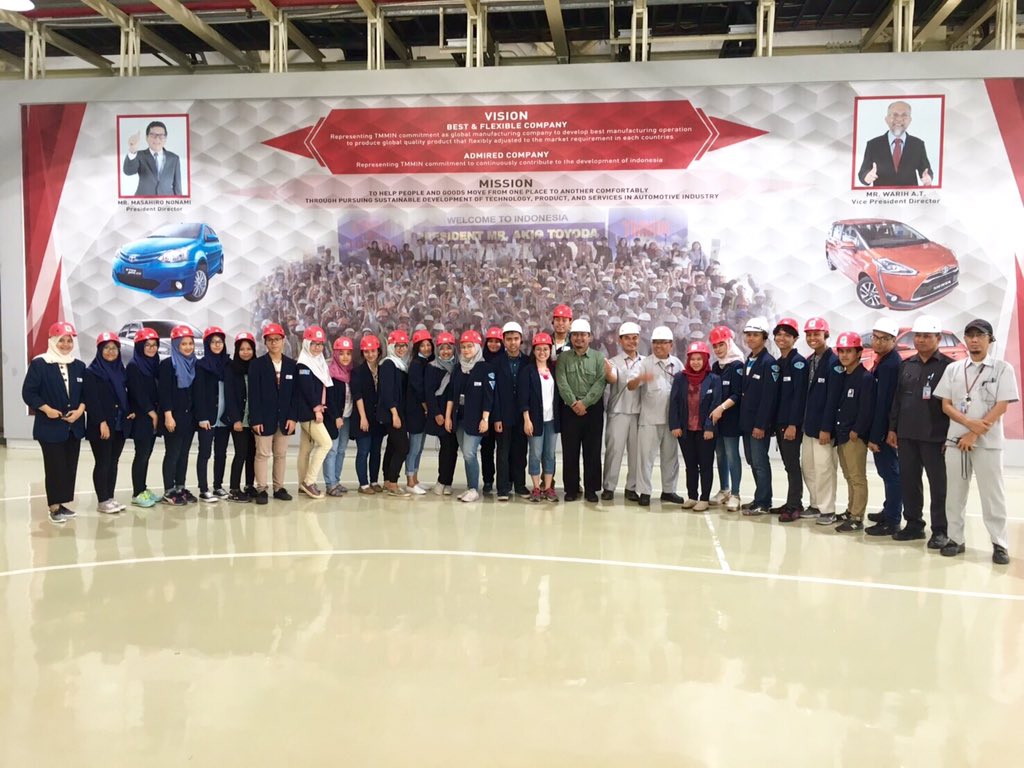 #Throwback Company Visit to TOYOTA was sooo amazing experience! Hopefully we'll be part of you someday🙏🏻