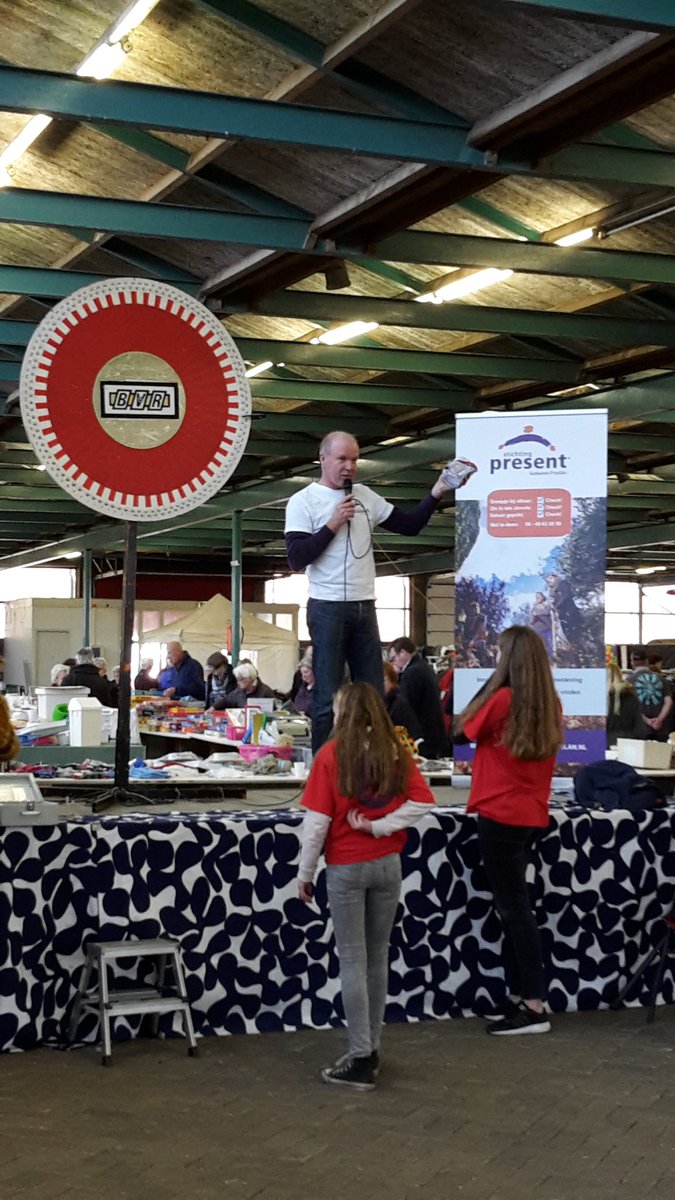 PresentSWF's tweet image. Ons bestuurslid is ook een uitstekende 'raddraaier' tijdens de BVR in Sneek.