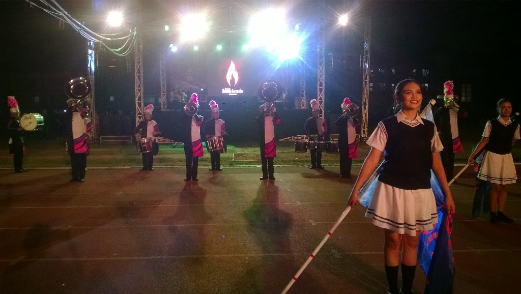 stunningbdg2017's tweet photo. SEKARANG!!! Marchingband Gema Wibawa Mukti #BLA2017 #BLA71 #stunningbandung https://t.co/mujSErrtLK