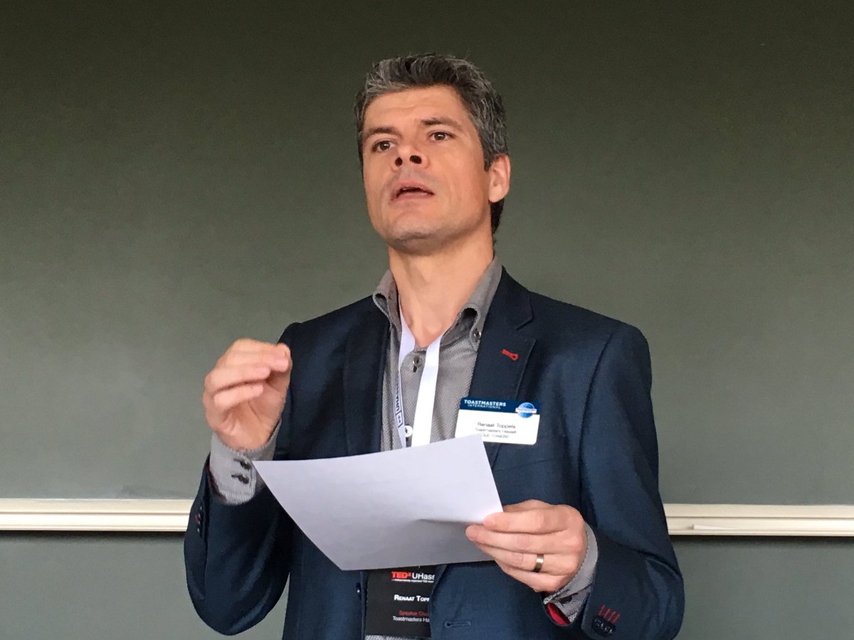 <a href="/ToastHasselt/">Toastmasters Hasselt</a> coached the speakers at #TEDxUHasselt2017 #greatjob