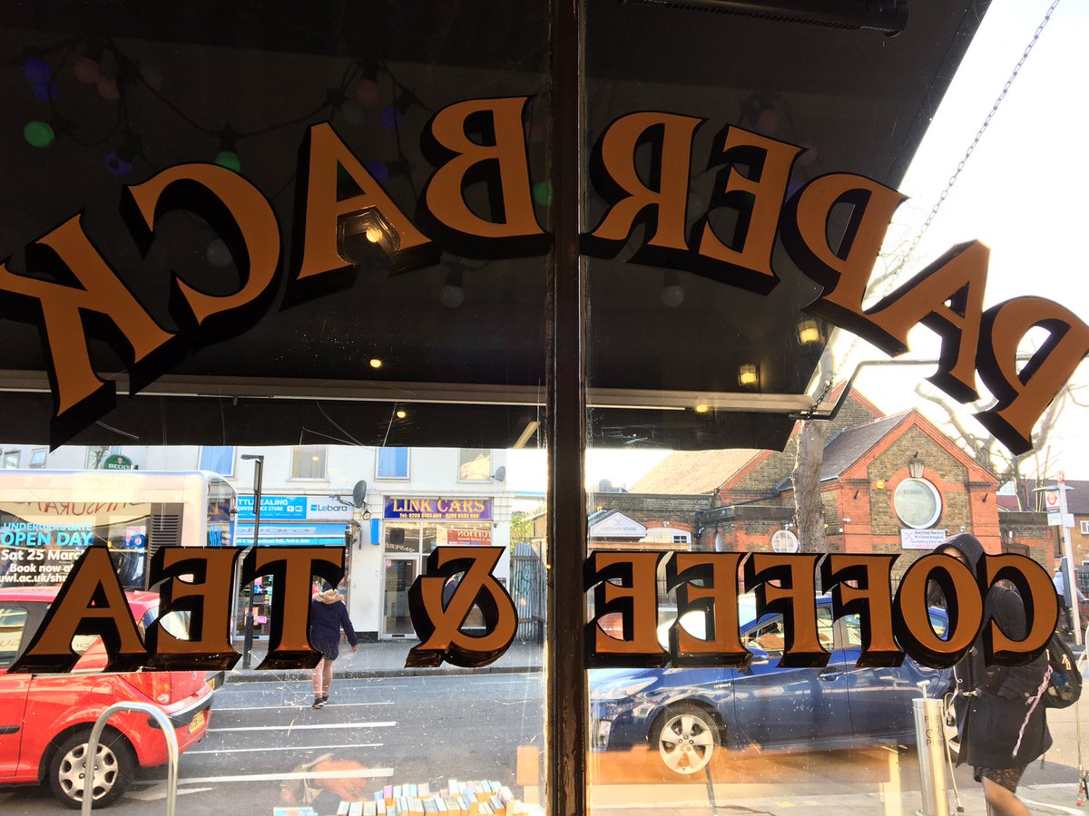 I need my fix from the best coffee house in West London <a href="/paperbackcoffee/">PaperBack Coffee</a> #coffee #saturdaymorning