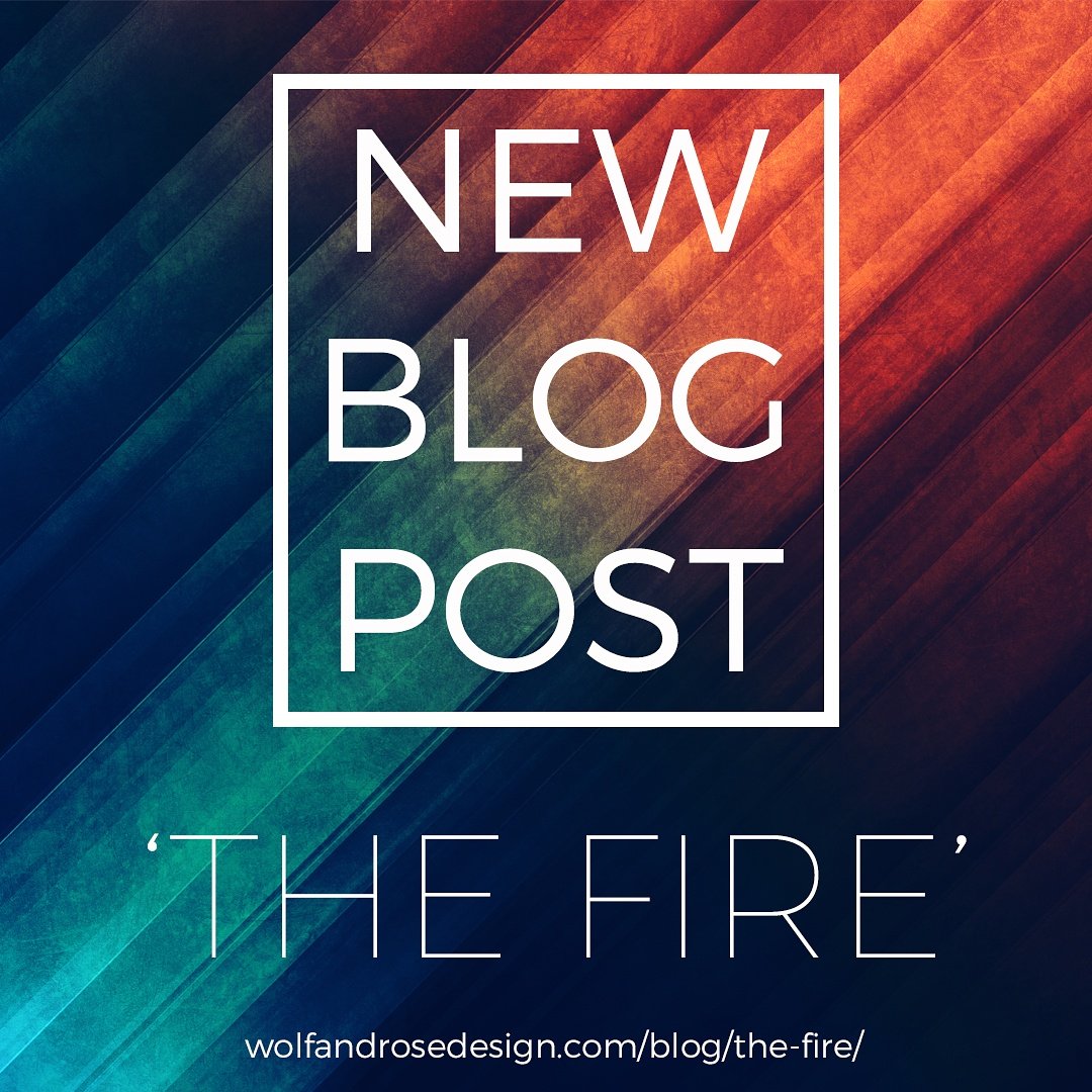 WolfandRose_'s tweet photo. New blog post 

#blog #saturdayread #thefire #design #dowhatyoulove https://t.co/d95MrI2HT2