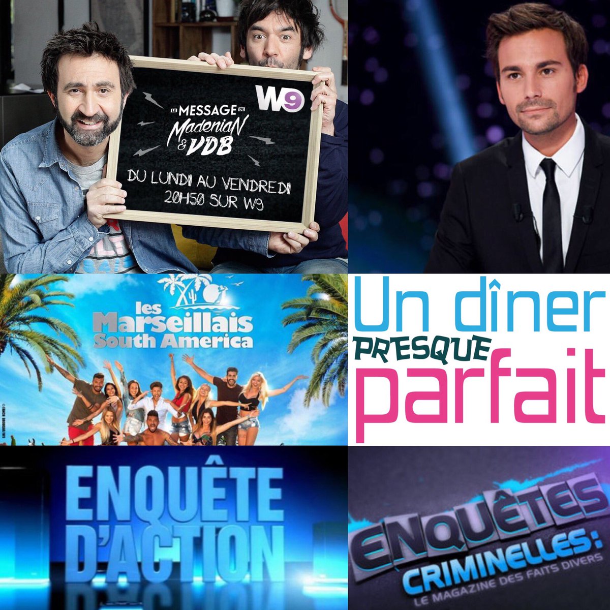 pgledan's tweet photo. Grande forme pour les productions @w9 #ldpp #LMSA @Enquetedaction au plus haut. Deux nouveaux RV. @OFNIW9 en prime et #mmetvdb https://t.co/971QyEGNzs