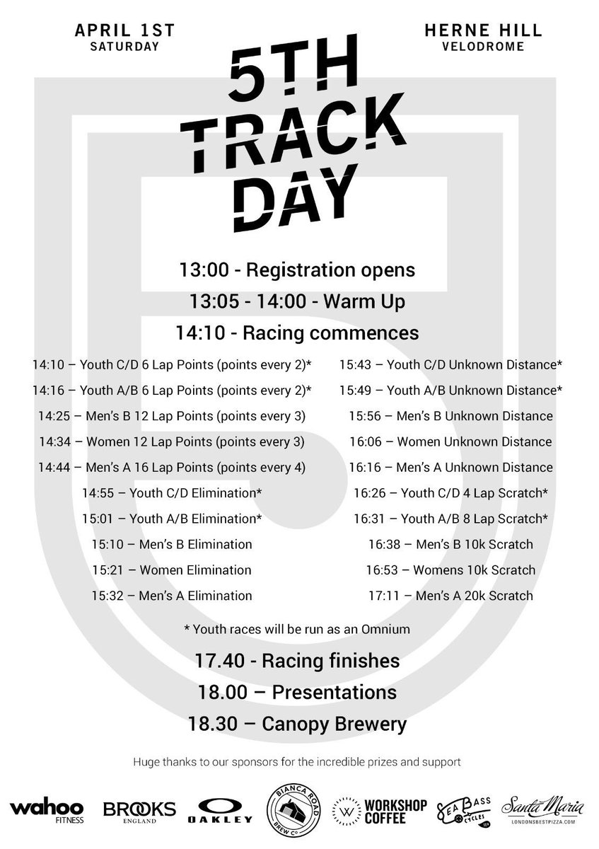 The5thFloor's tweet photo. Don't miss out on #5thTrackDay at @HerneHillVel next Saturday. More details at https://t.co/ZEZzczFT4s https://t.co/3uo8VQIS5O