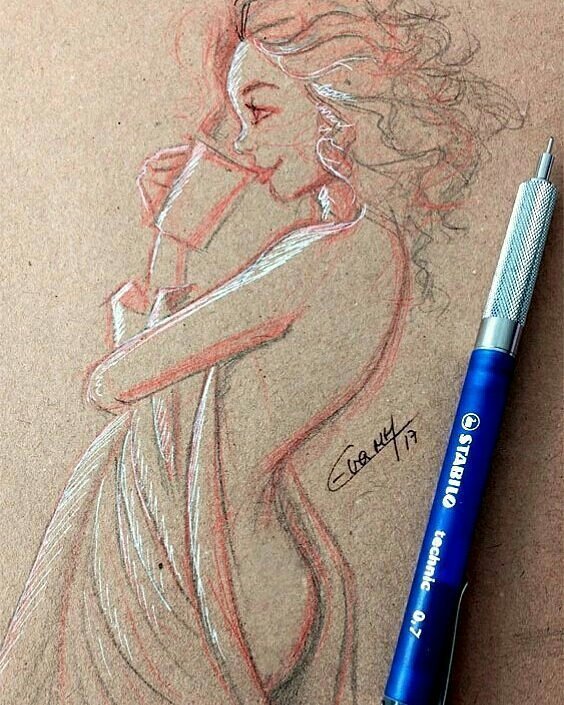 Relax Saturday trying to get better after a bad cold 😐 take a look at the beautiful sketch… ift.tt/2nPdYcb