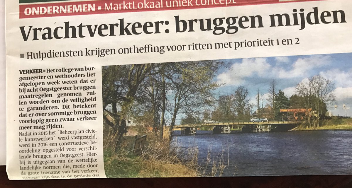 Bouwend Nederland waarschuwt al langer, talloze bruggen aan eind levenstermijn.