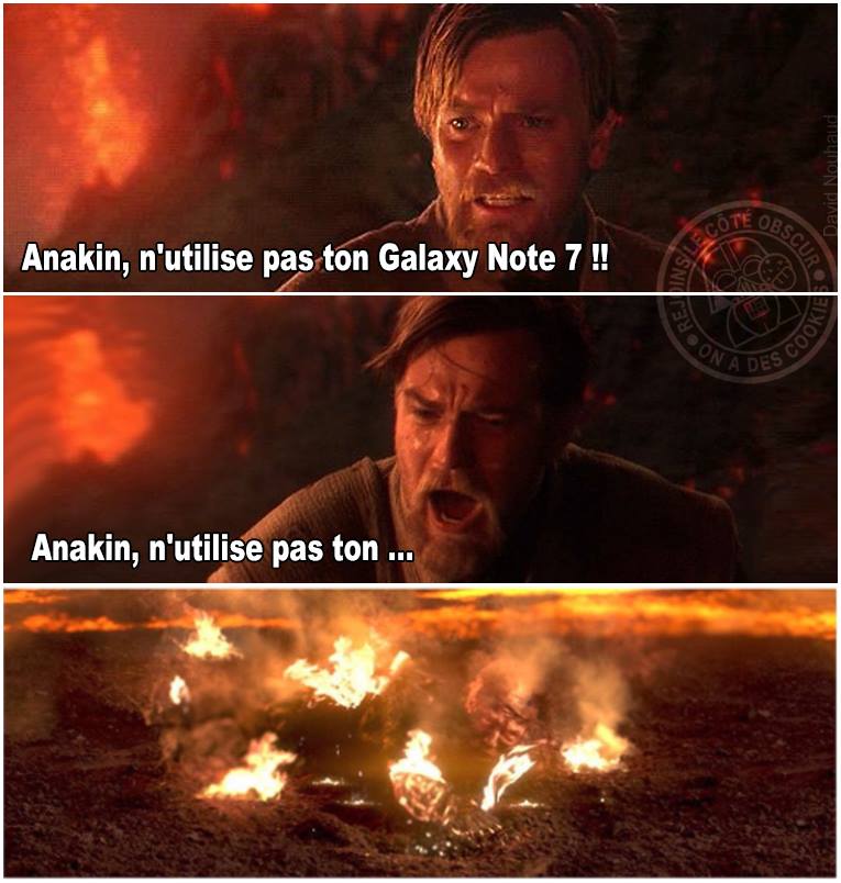 Hikeneezy's tweet image. La meilleure blague sur le #Samsung #GalaxyNote7 de tous les temps 😂