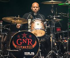 Happy Birthday to Frank Ferrer of Guns N\ Roses, with whom he has played, toured, and recorded since 2006. 