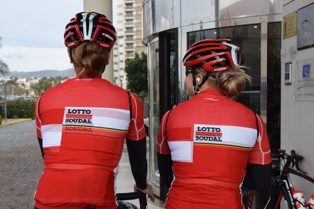 Our line-up for #GWEwomen tomorrow: <a href="/Jessiedaams/">Jessie Daams</a>, <a href="/DelzenneElise/">Elise DELZENNE</a>, <a href="/AnneliesDom1/">Annelies Dom</a>, <a href="/LotteKopecky/">Lotte Kopecky</a>, <a href="/schmidt_trine/">Trine Schmidt</a> and <a href="/Kaat_VDM/">Kaat</a>. #UCIWWT