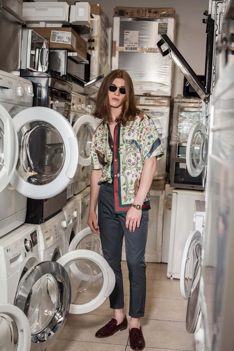Saturday has us dreaming over this <a href="/gucci/">gucci</a> shirt. As featured in our SS17 issue 'The Jungle Book' Available in-stores nationwide.