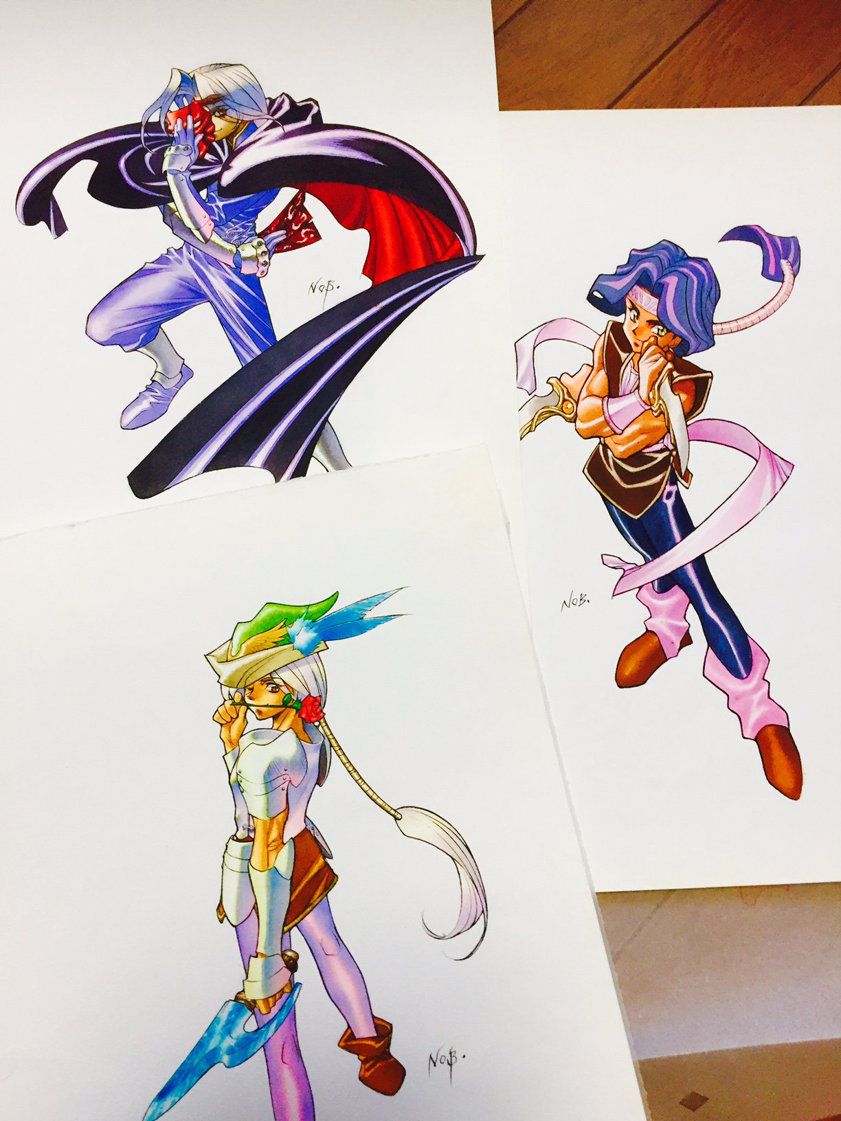 新品 】 結城信輝 高い城の男 イラストレーションブック 結城信輝 聖剣