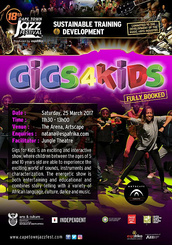 spokytree's tweet photo. @CTIJF2017 @ctijftnd @espafrika  @Gigs4Kids we are here @Artscape entertainment to be provided for the kids.  We love the kids https://t.co/P0Gv5Gd7EE