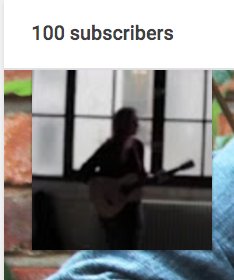 GUYS I hit 100 subscribers!! that's a lot of people liking the sounds i make, thank you so much❤️❤️❤️now officially; youtube.com/hollyrees