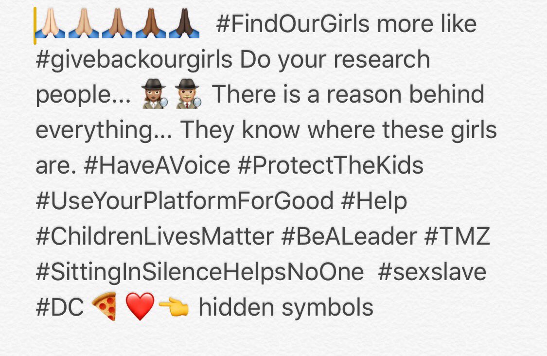 Open ur eyes ppl 👀#findourgirls more like #givebackourgirls #missingdcgirls #ourlittlesisters #humantrafficking #useyourplatformforgood 🙏🏽🙏🏾