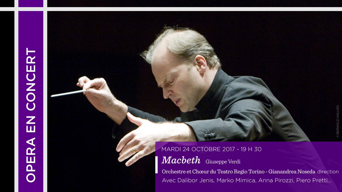 #TCE1718 | #opera #Macbeth #Verdi #Orchestre et #Chœur du @TeatroRegio dir. @NosedaG #DaliborJenis @marko_mimica @APirozzisoprano