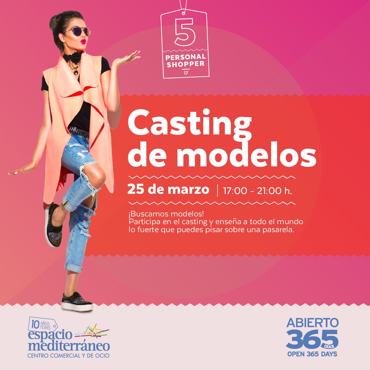 EspacioMediterr's tweet image. ¿Quieres ser #modelo? Ven a nuestro #castingdemodelos de nuestro concurso #PersonalShopper en @EspacioMediterr #fashion #moda