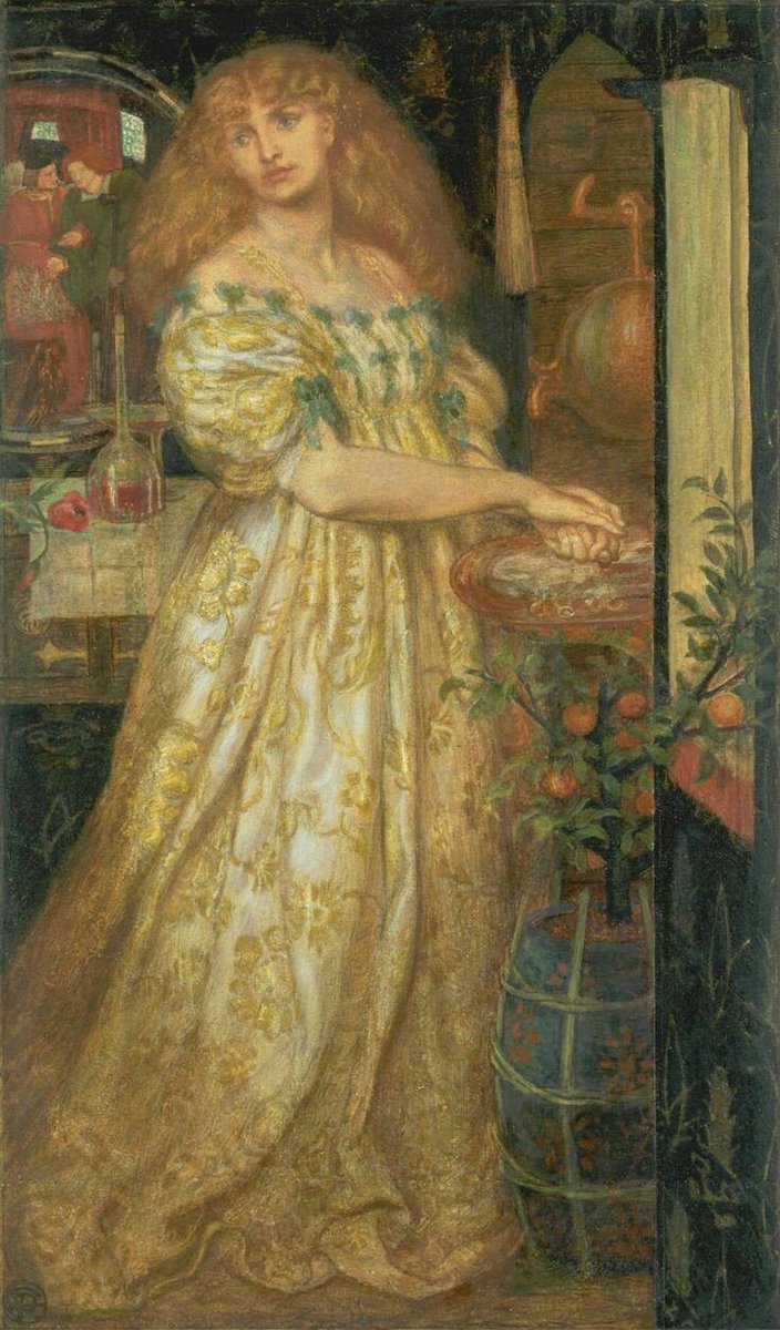 artexix's tweet photo. Su acento y modales no gustaban a los amigos del pintor y le presionaban para que la abandonara #FannyCornforth -3
Lucrezia Borgia (1861). https://t.co/AlNZRZR8S4
