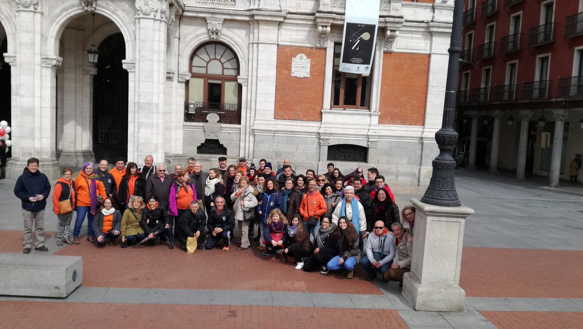 CYD_BESANA's tweet image. Ya estamos esperando a la recepción en el ayuntamienro, con nuestros amigos del grupo de danzas Magisterio.