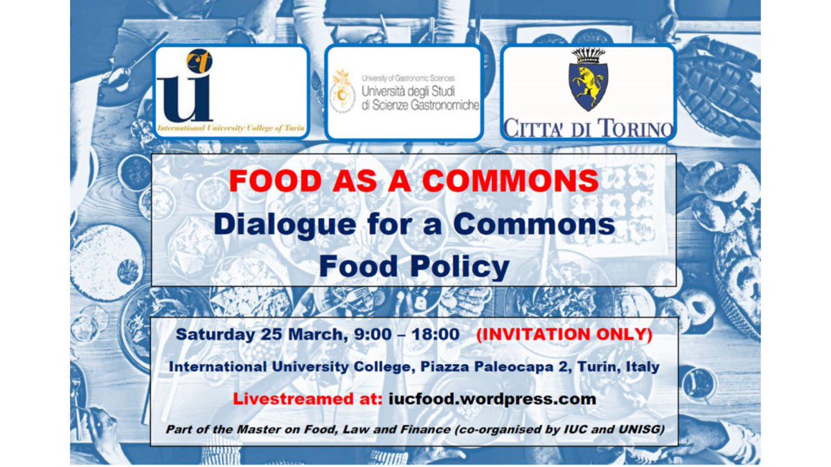iuctorino's tweet photo. Christine Frison: "Lawyers don t know how to preserve ecosystems. Why are they making decisions on seeds and food"? #FoodCommons #IUCommons https://t.co/AvB4nA9aaI