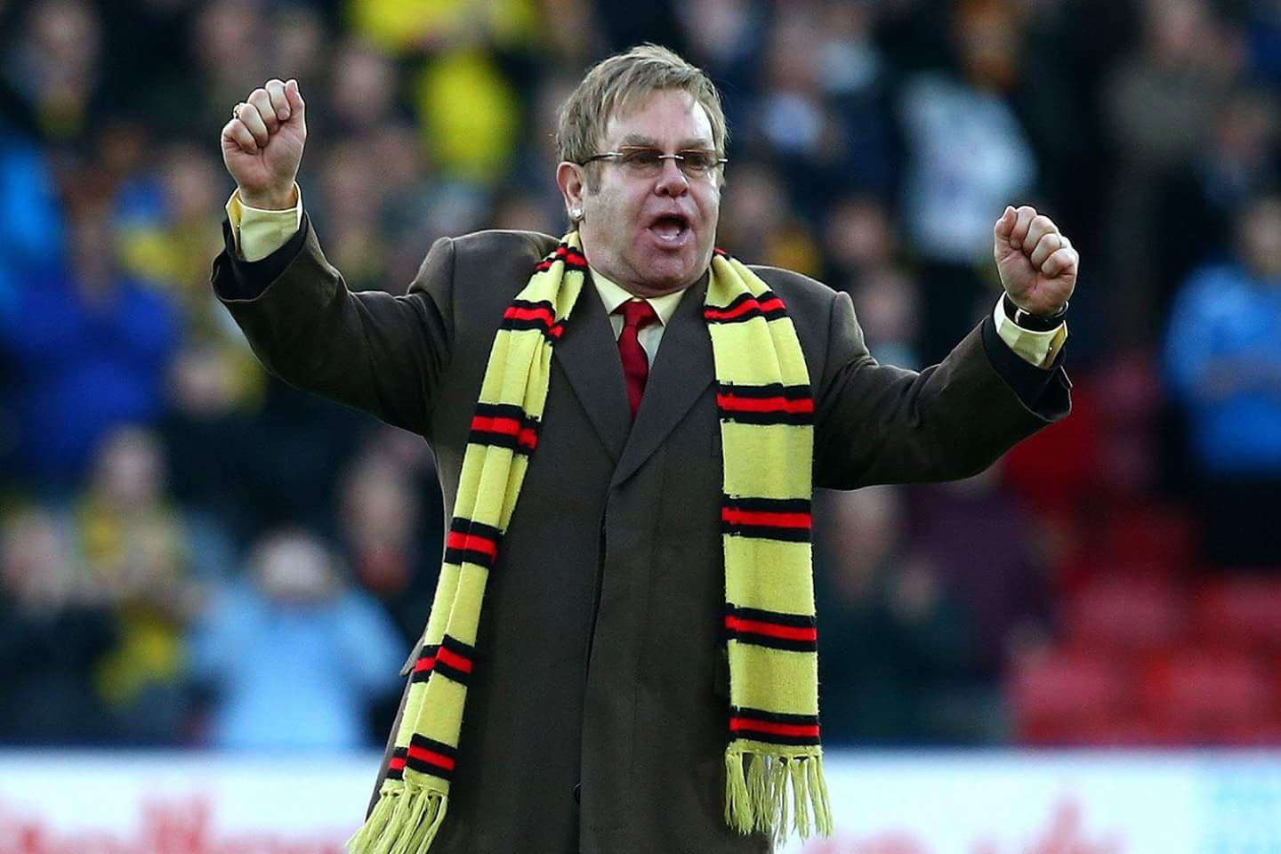 Happy Birthday to Watford FC\s most famous supporter Sir Elton John 