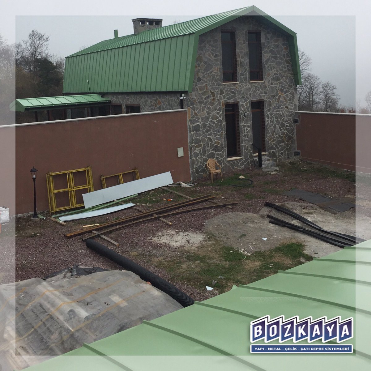 seyapi's tweet image. Karamürsel Şantiyesi 👷🏻🏗
Metal Kenet Çatı projeleriniz için bizimle iletişime geçebilirsiniz | info@bozkayayapi.com 0216 365 78 90