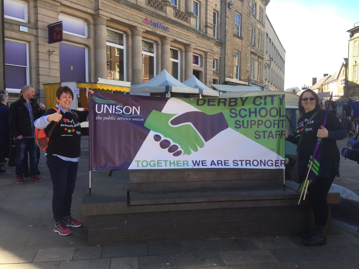 LClarke56's tweet photo. @TAs_Durham @Unisonderbycity  #Derby school support staff on tour #Durham #TogetherWeAreStronger https://t.co/SZgS8YUeTX