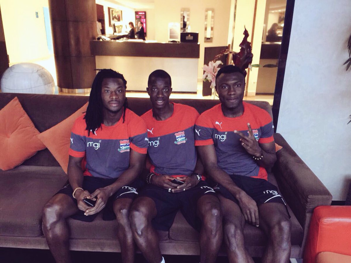bsanneh15's tweet photo. Nice time with the 🇬🇲🇬🇲lads for test matches against Morocco and Central African Republic.
Always an honor to play for The Gambia🇬🇲!⚽️❤⚽️ https://t.co/2YZTAdUU7u