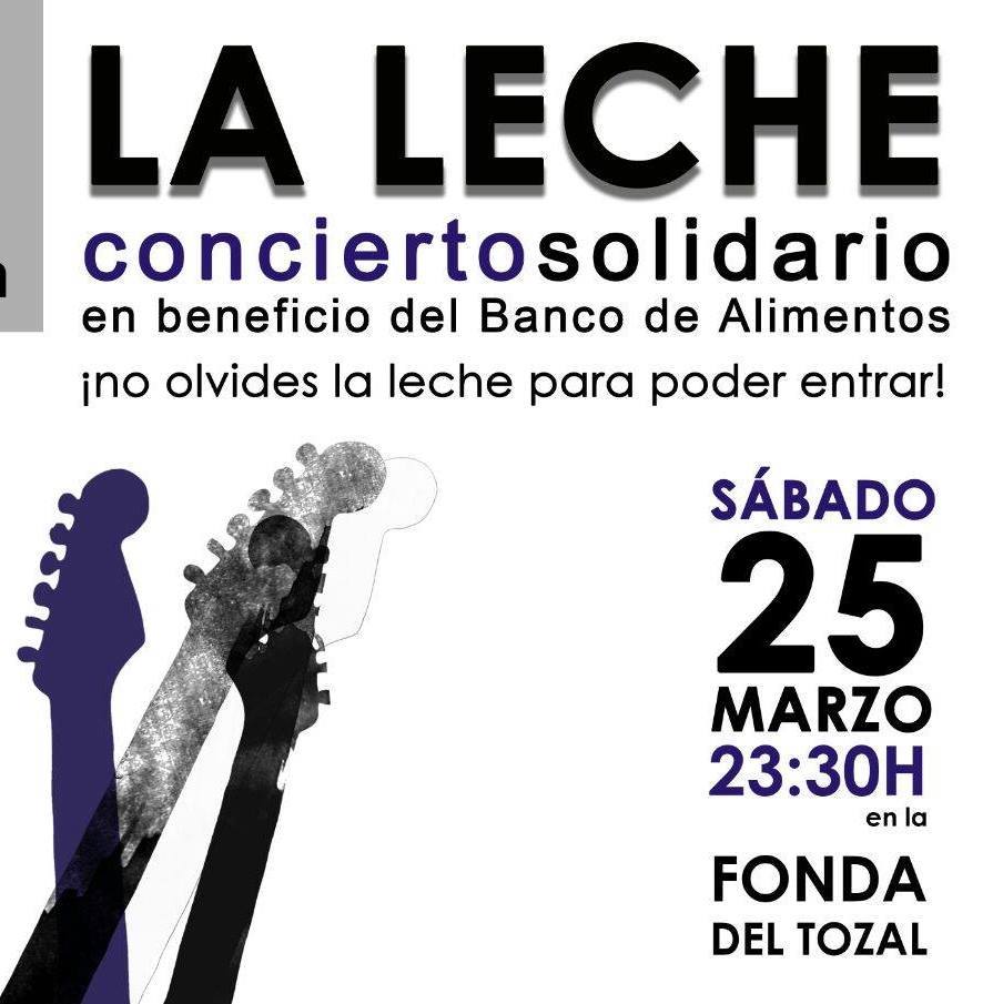 Esta noche en la <a href="/FondaDelTozal/">Fonda Del Tozal</a> de #Teruel Concierto solidario de @losluciopercas en beneficio del @bancodealimentos
Os esperamos!