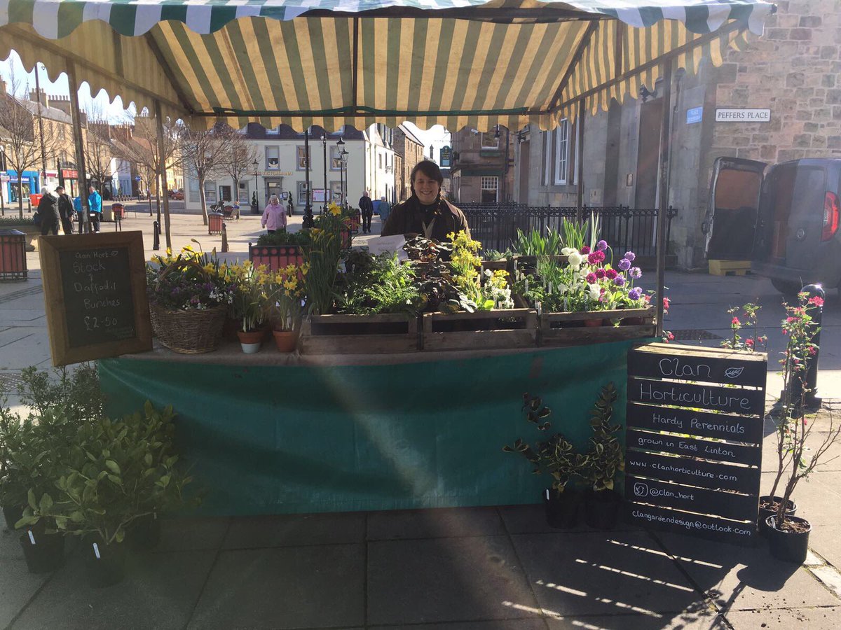 clan_hort's tweet photo. Lovely day @HaddingtonFM come and see us before the days out #spring or see you at @StockbridgeMark tomorrow #sunday #MothersDay https://t.co/ngjzdiqPpD