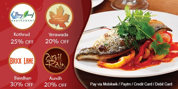 ressyapp's tweet photo. #Pune Save Upto 50% 
On Your Food &amp; Drinks
Pay #Online And Get Extra 5% Off
Download the #app:
https://t.co/fNbiVZ3wDr https://t.co/7r4DSsZNDK