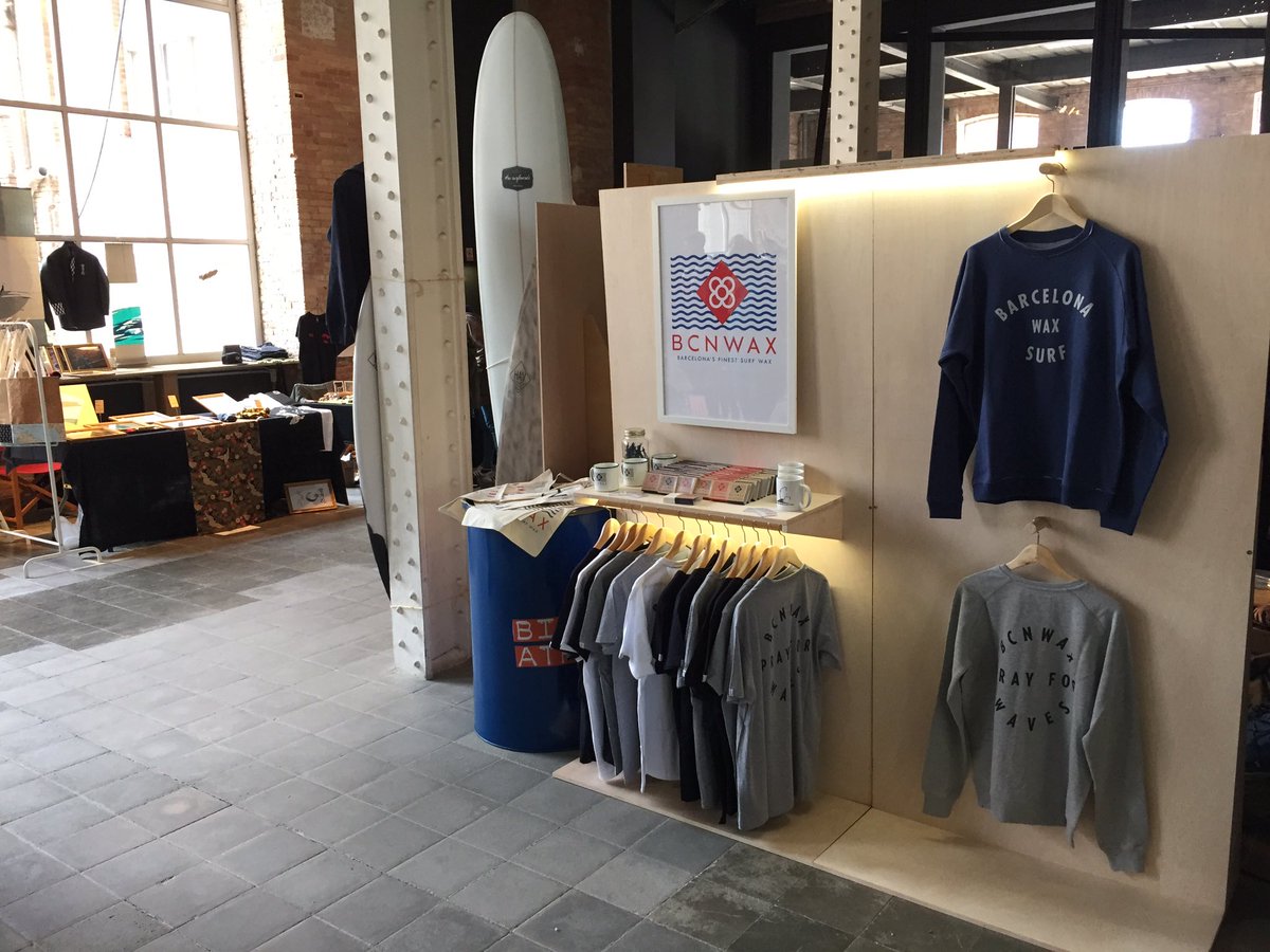 bcnwax's tweet image. Hoy sábado os esperamos en el @SurfcityFest Barcelona, en Fabra i Coats. #barcelonasurf #surfbarcelona #surfexpo