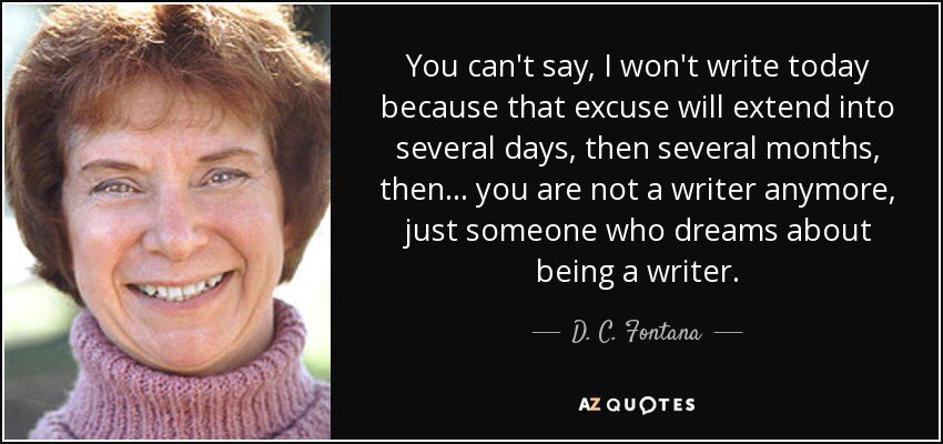 Happy birthday to D.C. Fontana!   