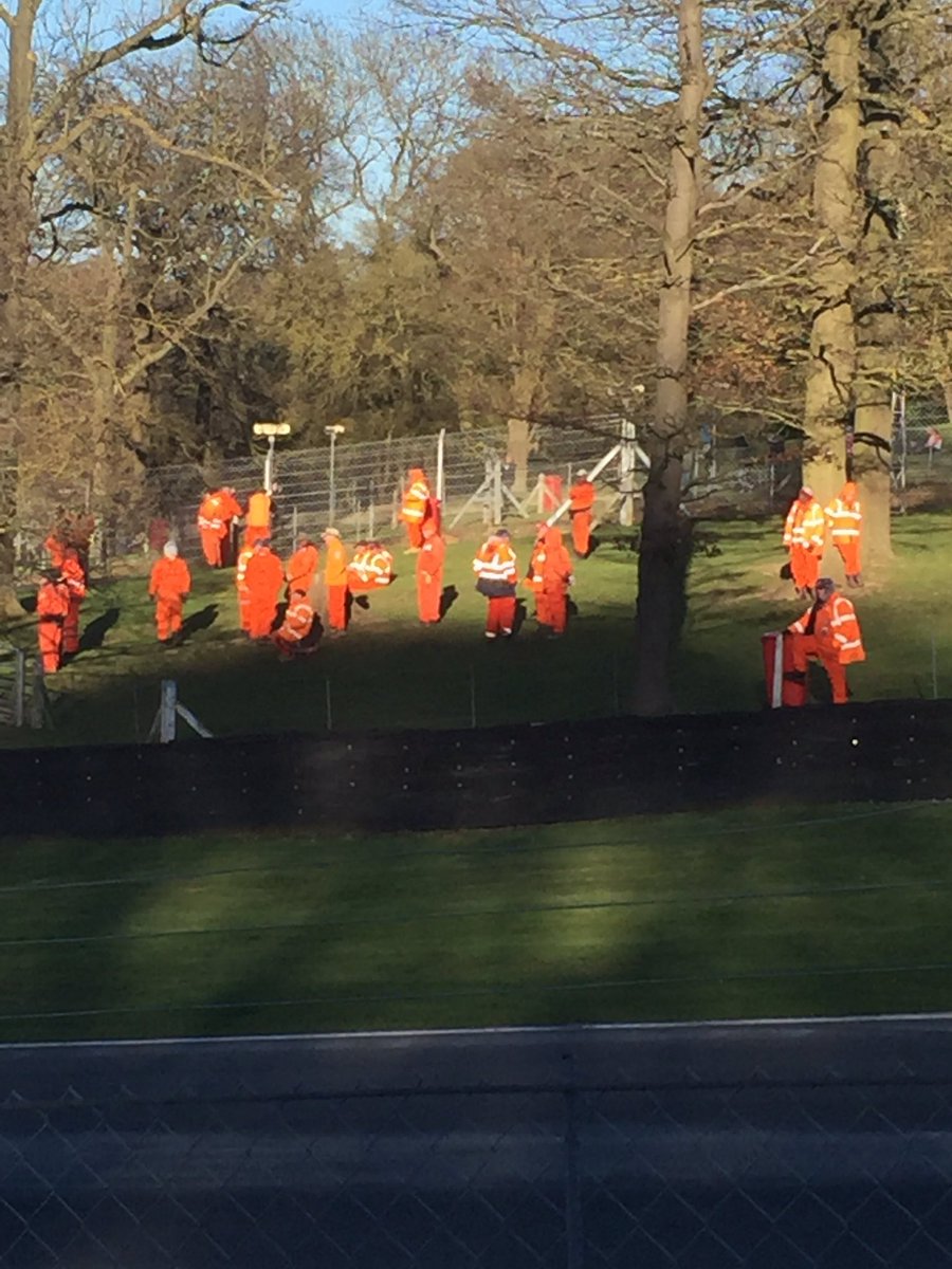 jasonpmccarthy's tweet image. &apos;Orange Is The New Black&apos; at Brands Hatch Motor Racing - #bhcommsbox